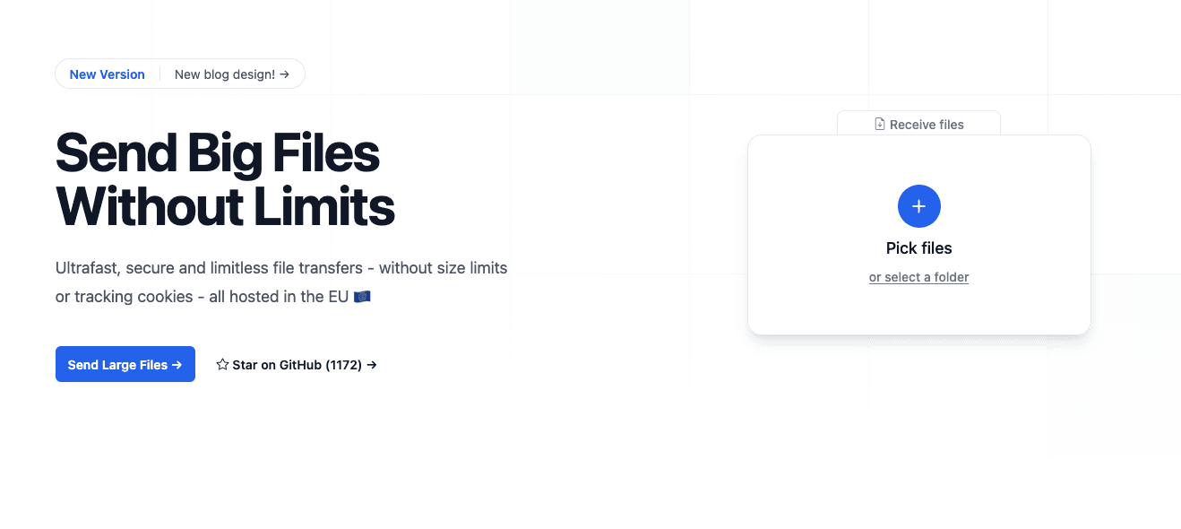 Transfer.zip Screenshot